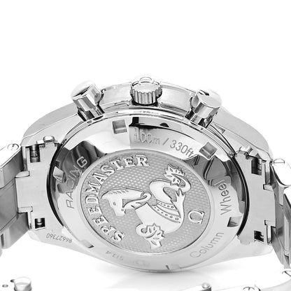 Omega Stainless Steel 40mm Speedmaster Racing Co-Axial Chronograph Automatic Watch White 326.30.40.50.04.001 4 of 5