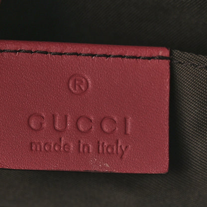 Gucci GG Supreme Monogram Blooms Large Cosmetic Case Beige Multicolor Dry Rose 6 of 9