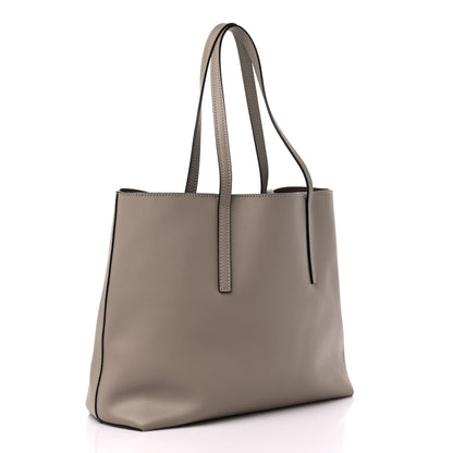Fendi Vitello Vienna Enamel F is Fendi Shopping Tote Tortora Taupe 4 of 10