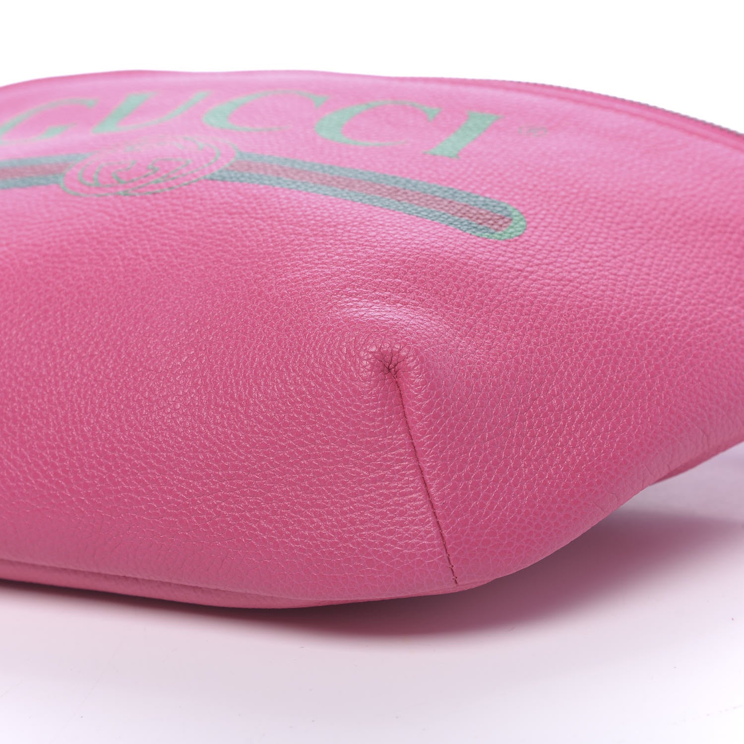 Gucci Grained Calfskin Logo Belt Bag Pink 9 of 10