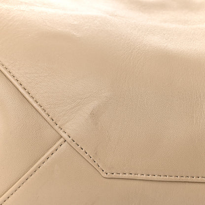 Celine Lambskin Horizontal Cabas Beige 10 of 17
