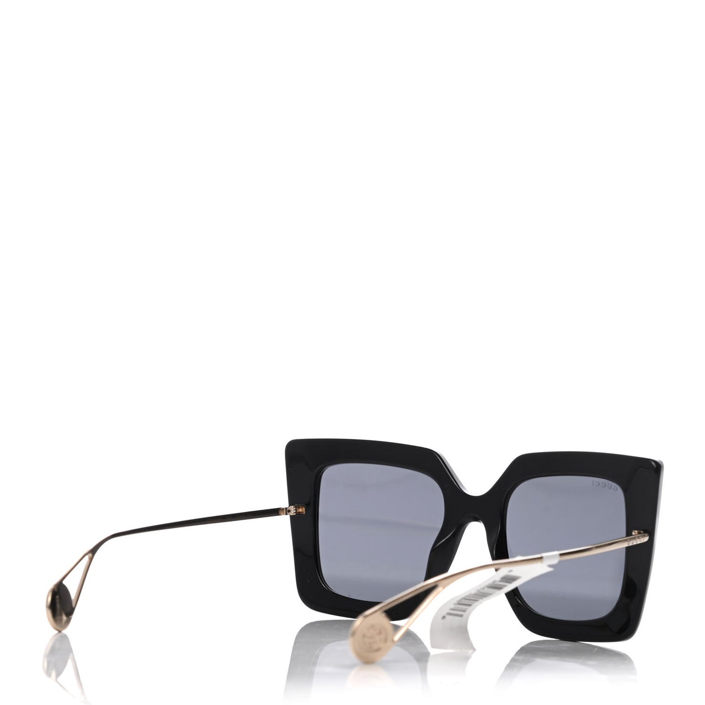 Acetate Oversize Square Frame GG0435S Sunglasses Black