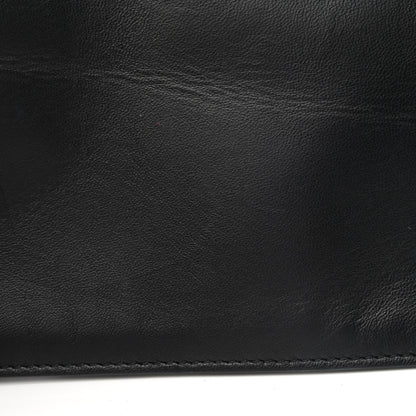 Balenciaga Grained Calfskin Winter 18 Campaign Medium Supermarket Tote Red Blue 12 of 12