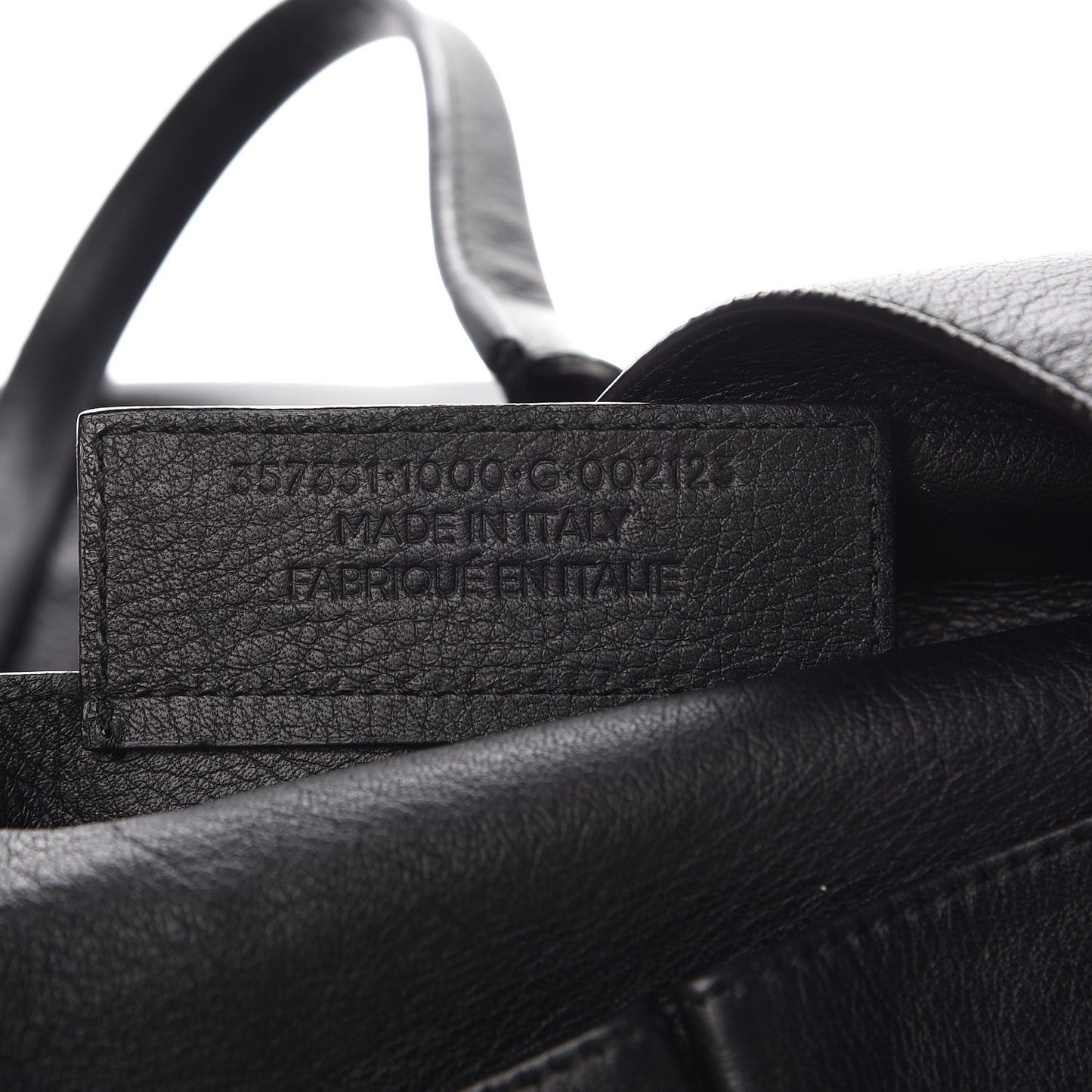 Supple Calfskin Papier A4 Zip Around Tote Black