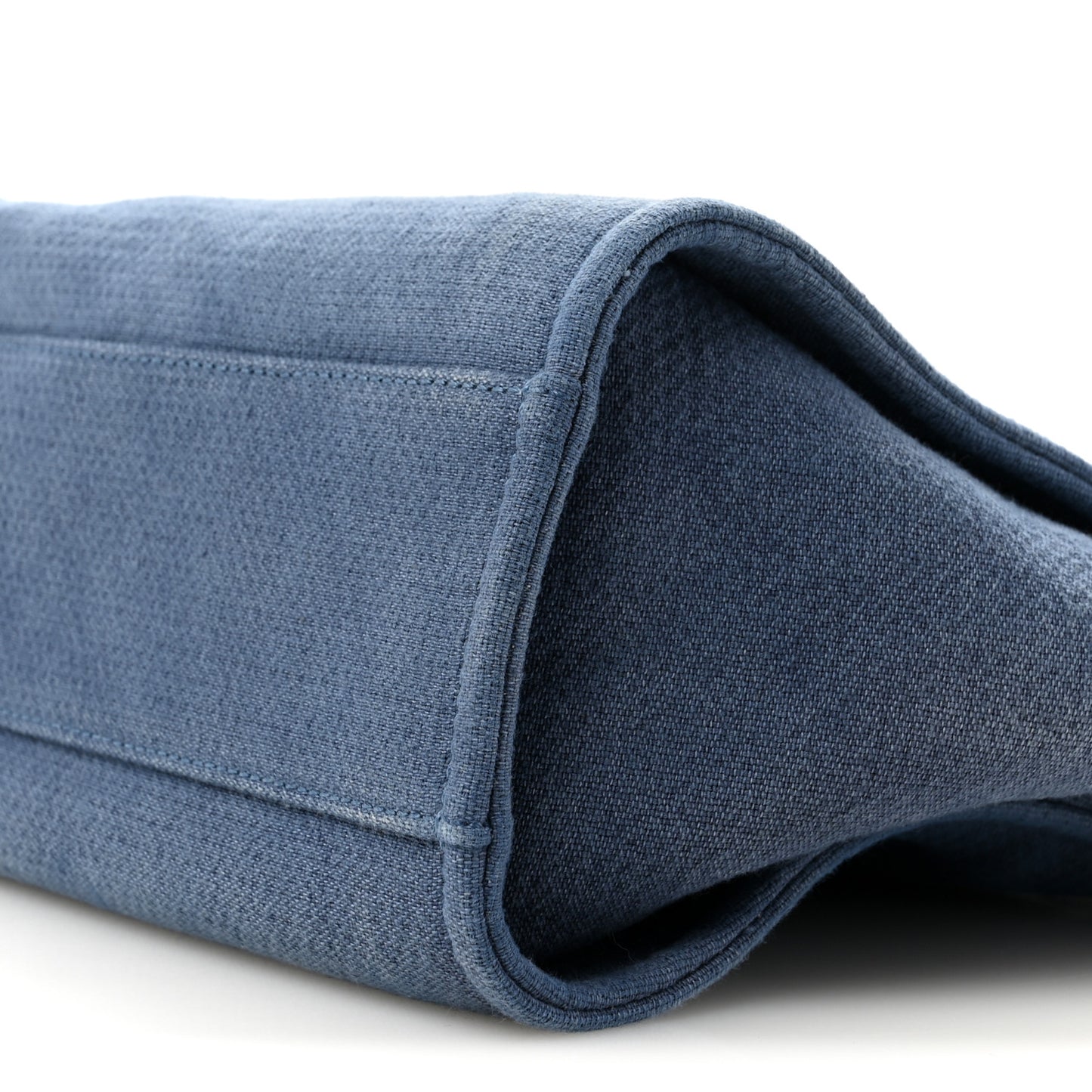 Canvas Small Deauville Tote Blue