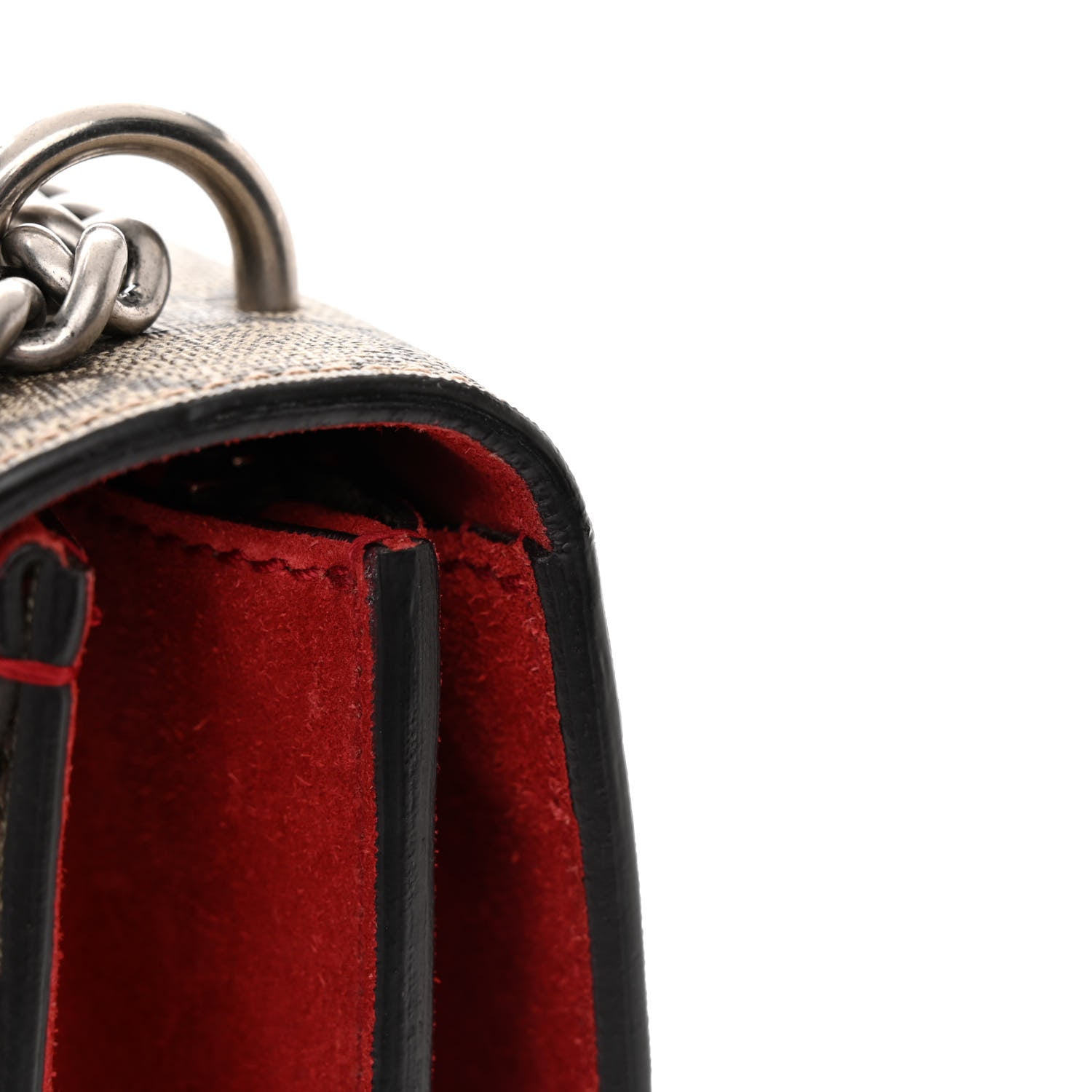 Gucci GG Supreme Monogram Small Dionysus Shoulder Bag Red 14 of 14