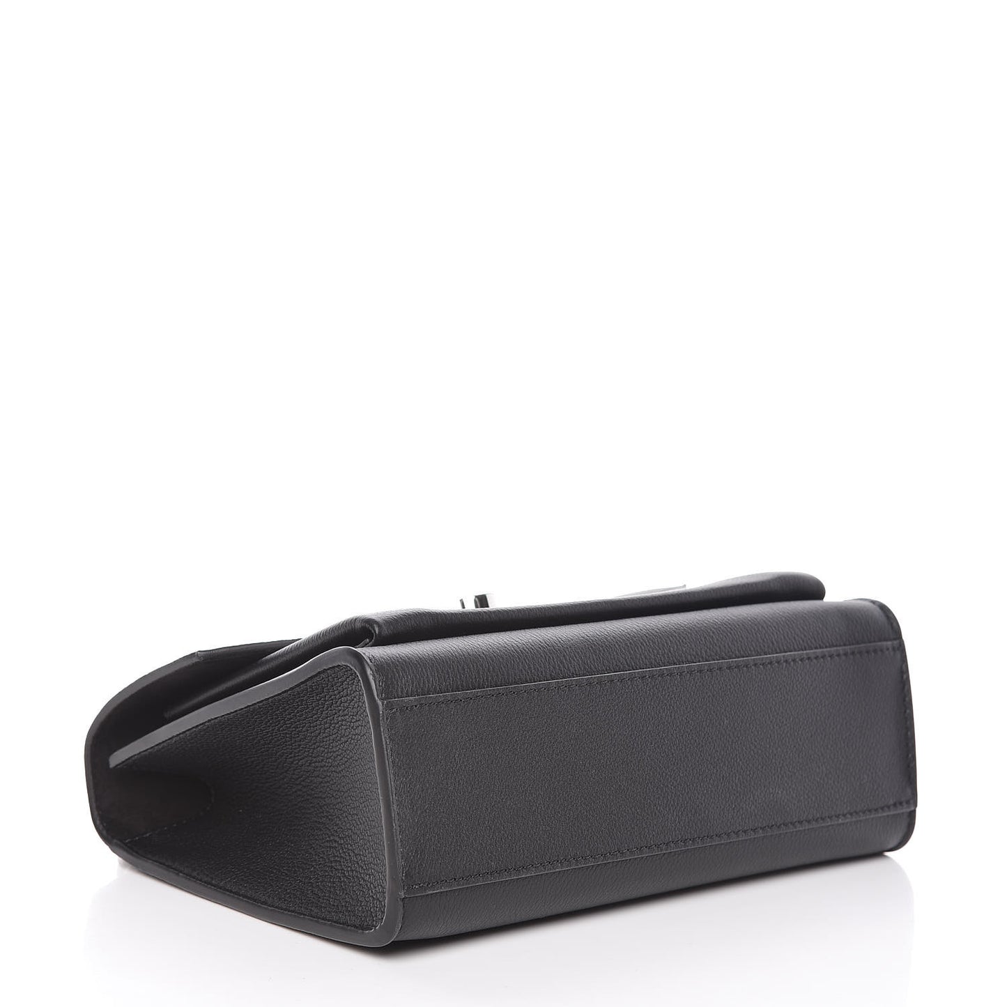 Soft Calfskin My Lockme Chain Bag BB Black