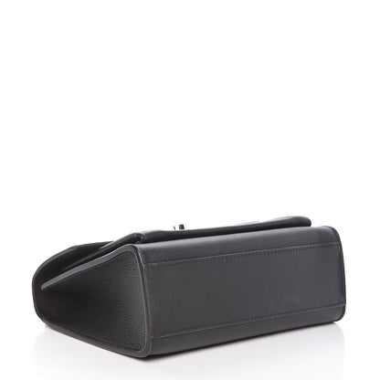Louis Vuitton Soft Calfskin My Lockme Chain Bag BB Black 4 of 9