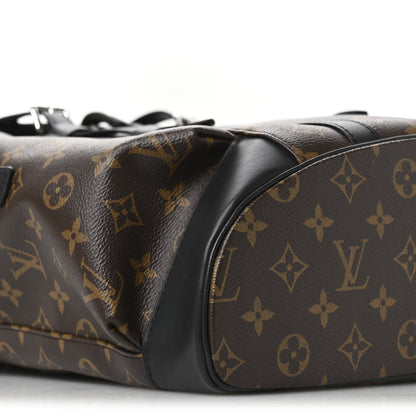 Louis Vuitton Monogram Macassar Christopher MM Backpack 14 of 19