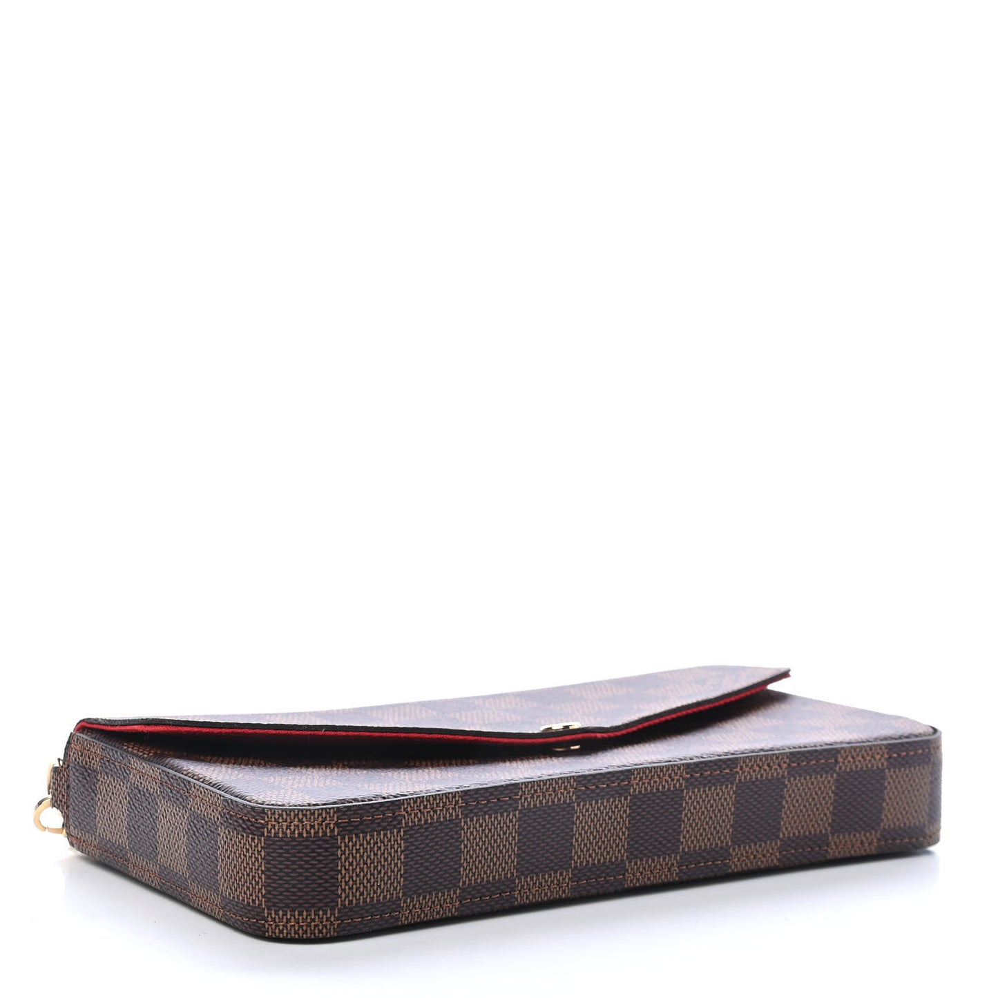 Damier Ebene Pochette Felicie Chain Wallet