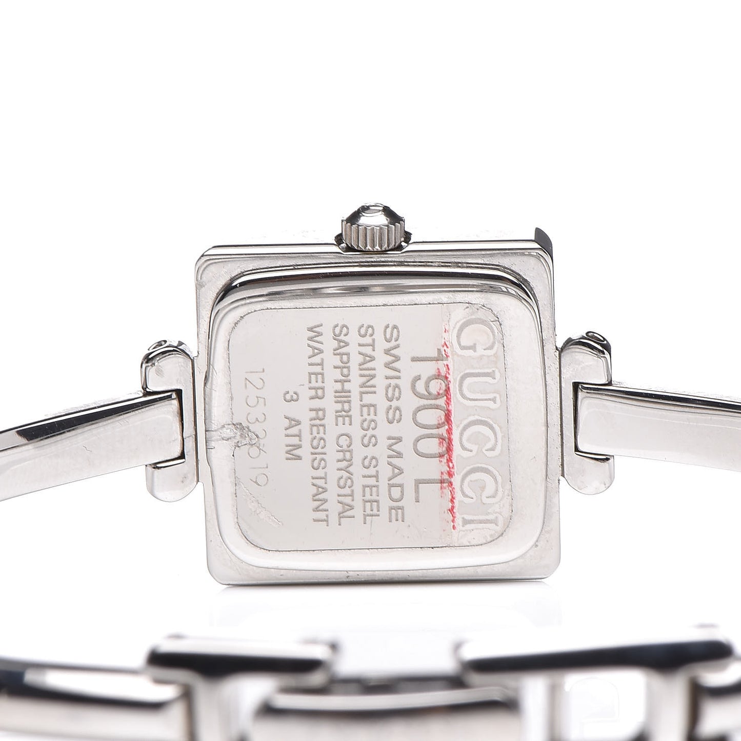 Stainless Steel 19mm 1900L Quartz Watch Black