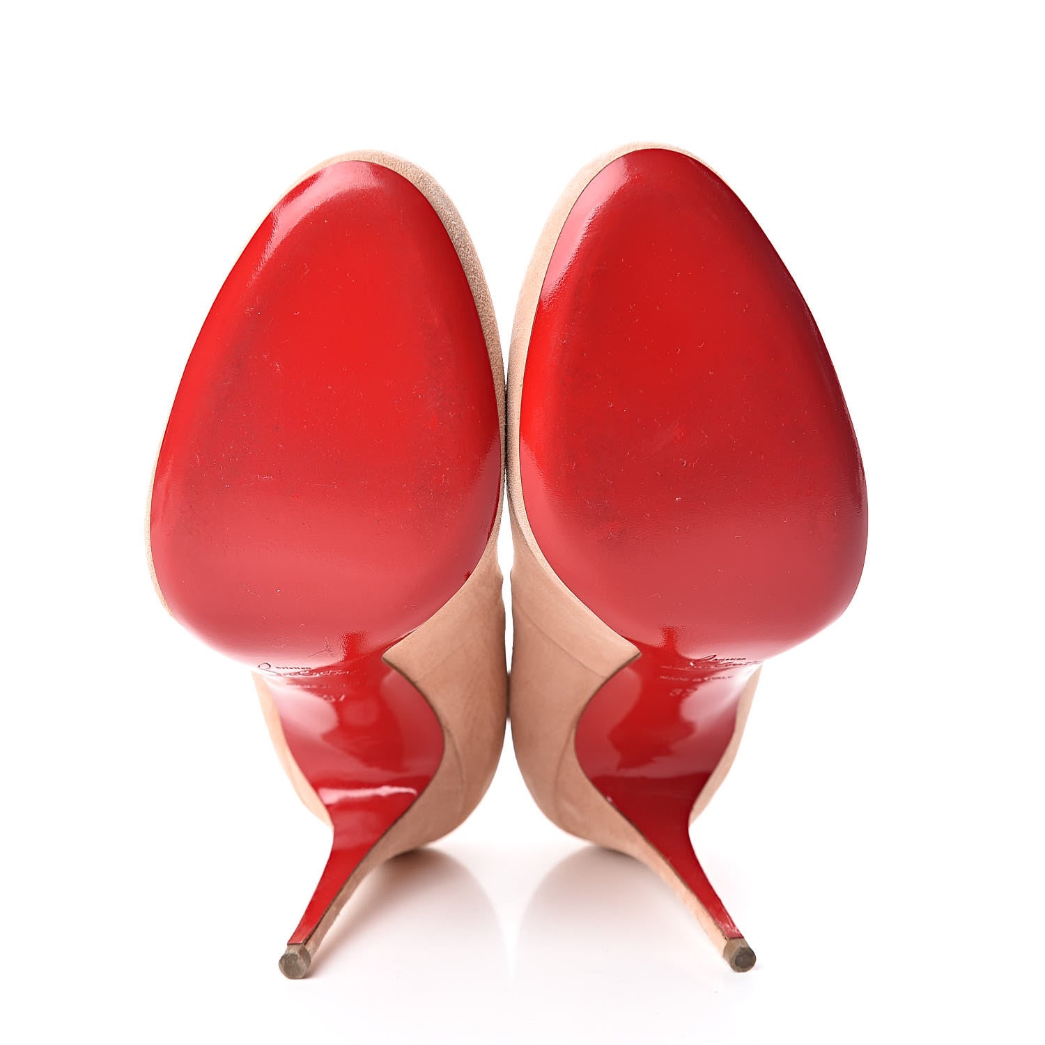 Christian Louboutin Suede Fifi 100 Pumps 37 Crosta 5 of 10