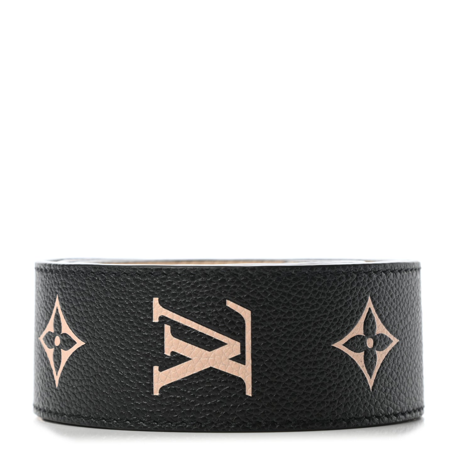 Empreinte Monogram Bandouliere Shoulder Strap Black Beige