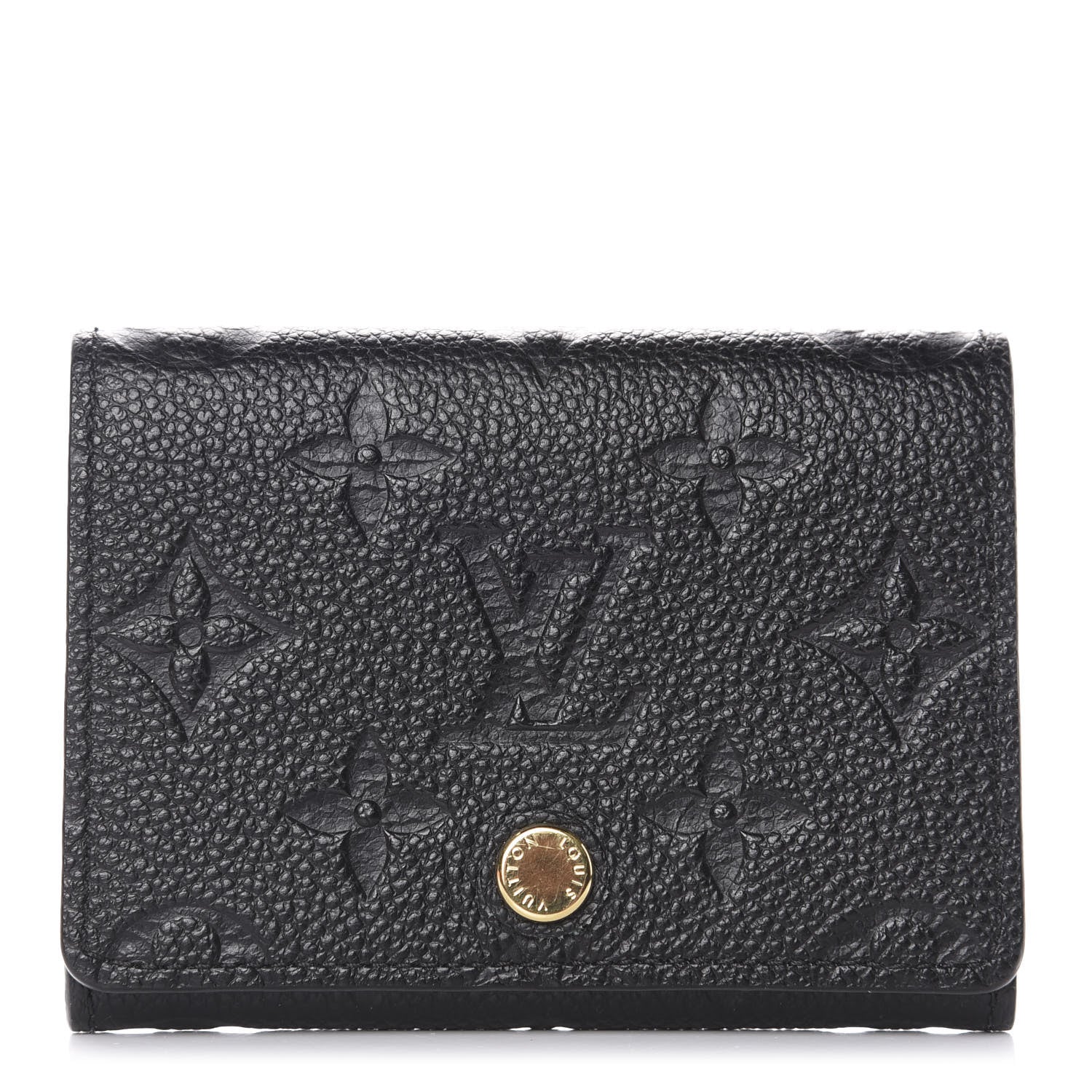 Louis Vuitton Empreinte Business Card Holder Black 1 of 9
