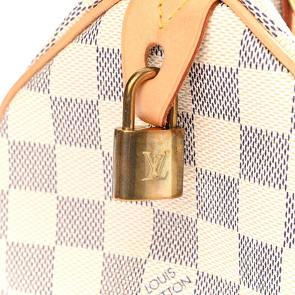 Louis Vuitton Damier Azur Speedy 25 6 of 13