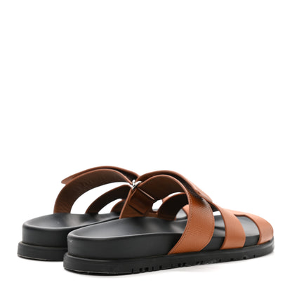 Hermes Epsom Womens Chypre Sandals 36 Natural 4 of 15