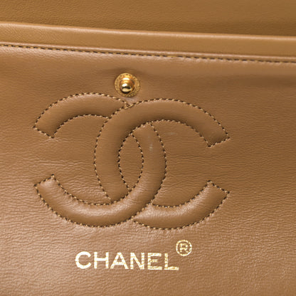 Chanel Lambskin Quilted Small Double Flap Beige 17 of 22