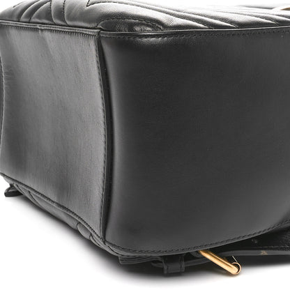 Gucci Calfskin Matelasse GG Marmont Backpack Black 10 of 10