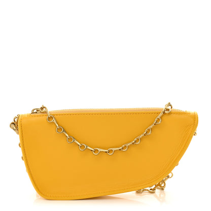 Burberry Calfskin Micro Shield Sling Bag Mimosa 1 of 11