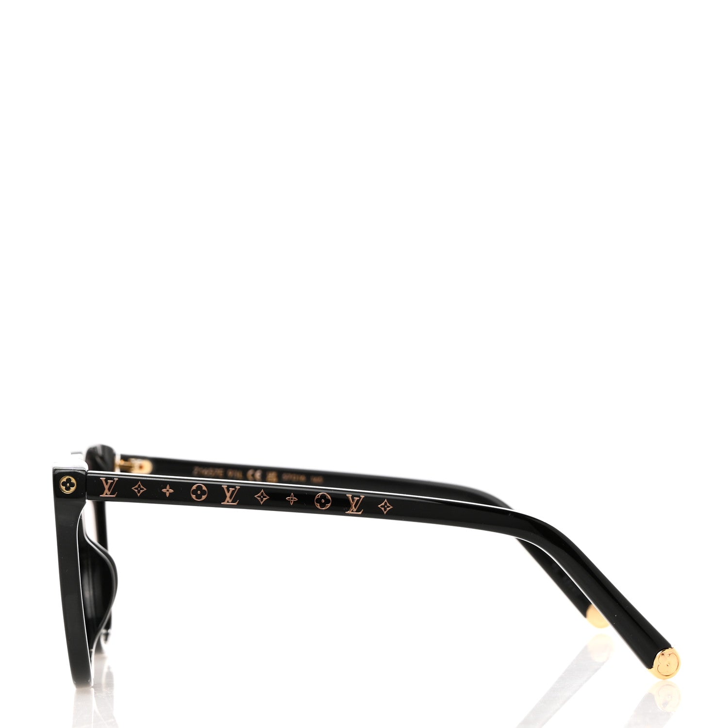 Louis Vuitton Acetate My Monogram Light Cat Eye Sunglasses Z1657E Black 3 of 6