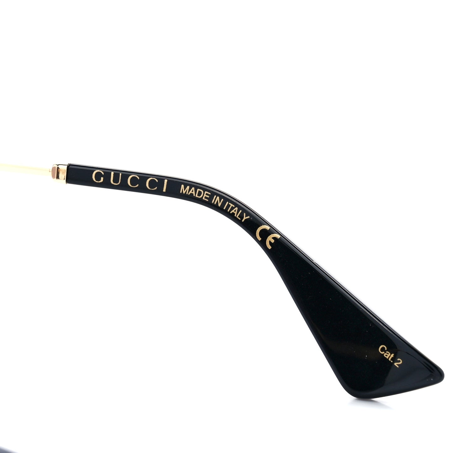 Crystal Oversize Hollywood Forever Sunglasses GG0899S Gold Violet