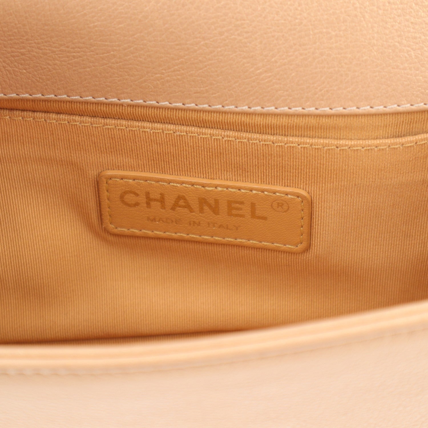 Chanel Metallic Caviar Quilted Small Boy Flap Gold 6 of 10