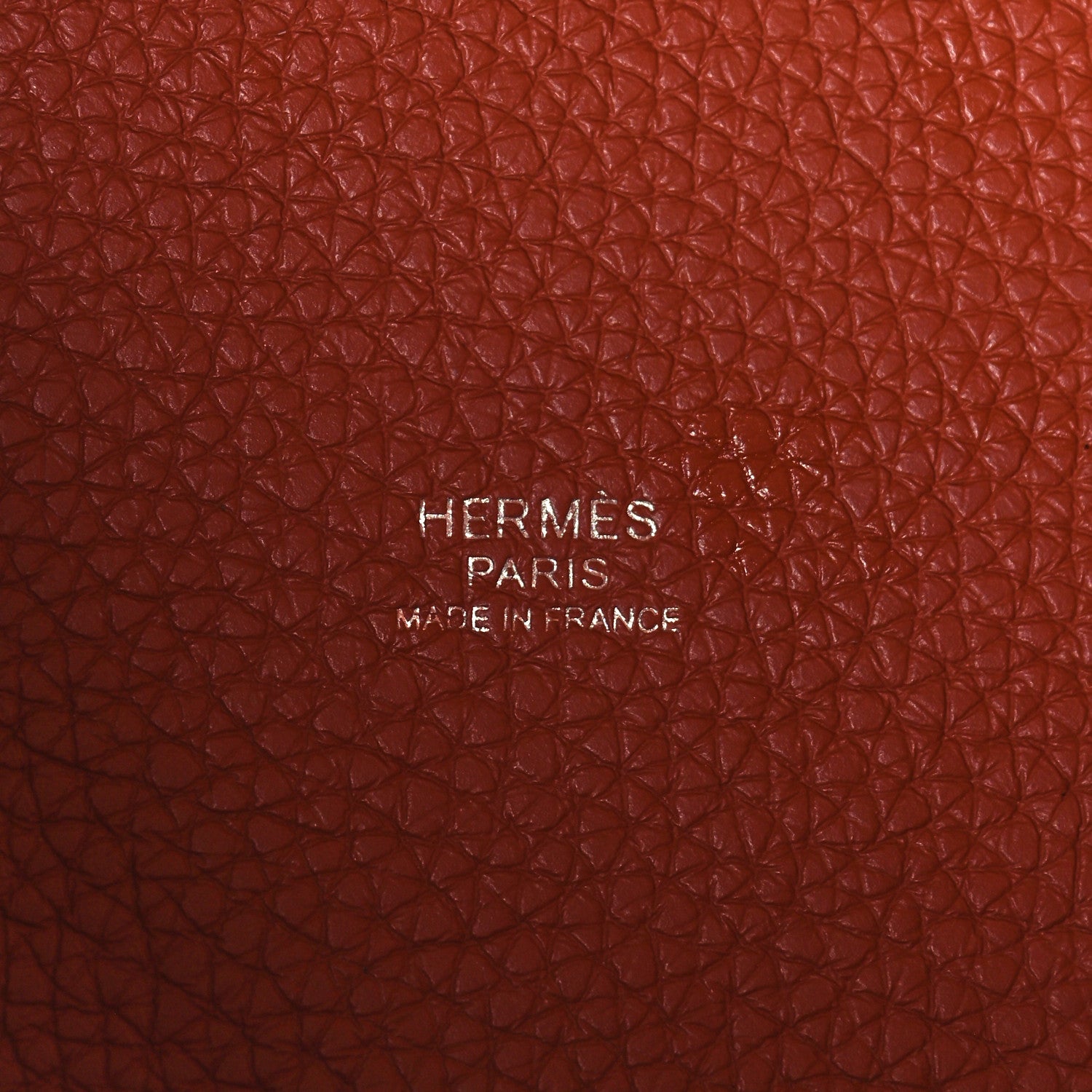 Hermes Taurillon Clemence Swift Eclat Picotin Lock 18 PM Cuivre Capucine 6 of 9