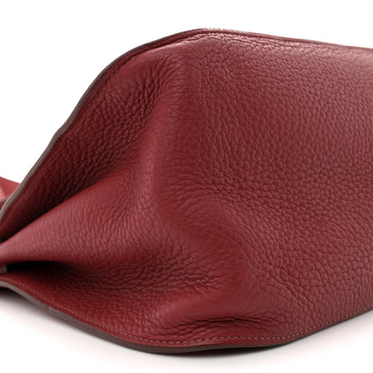 Hermes Taurillon Clemence Jypsiere 34 Rouge Venetian 9 of 18