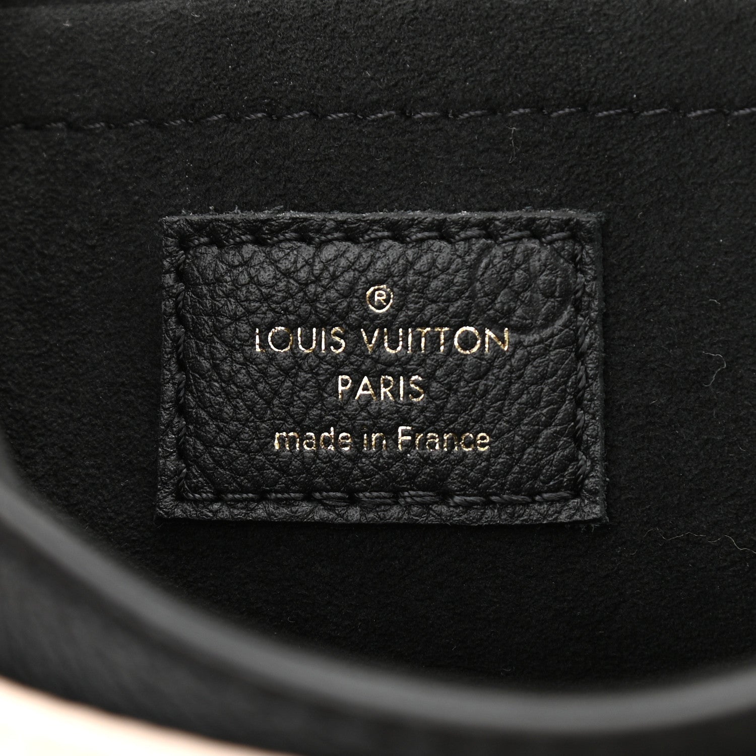 Louis Vuitton Grained Calfskin Lockme Tender Black 6 of 9