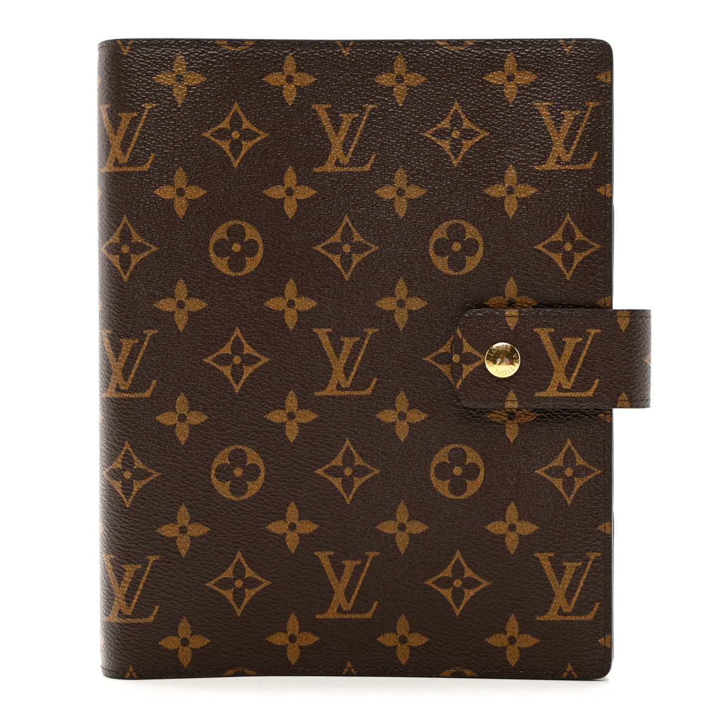 Monogram Large Ring Agenda Cover