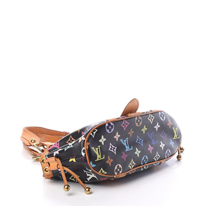 Louis Vuitton Monogram Multicolor Theda GM Black 3 of 8