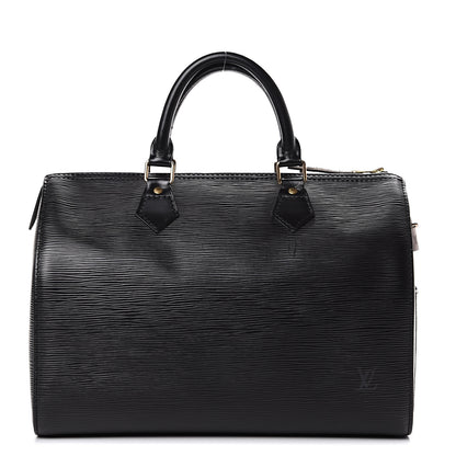 Louis Vuitton Epi Speedy 35 Black 1 of 19