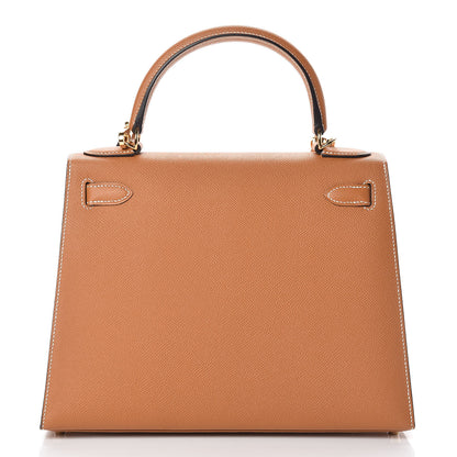 Hermes Epsom Kelly Sellier 28 Toffee 5 of 37