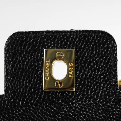 Chanel Caviar Quilted Medium Single Flap Black 5 of 8