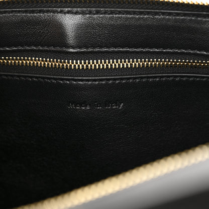 Celine Snakeskin Medium Edge Shoulder Bag Natural Black 7 of 12