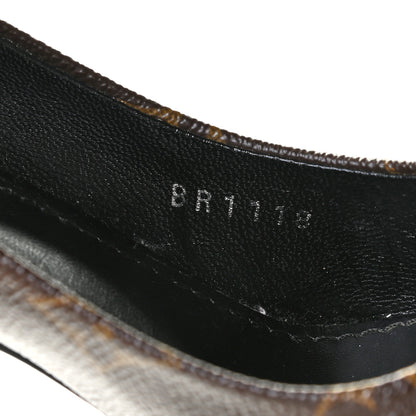 Louis Vuitton Monogram Cherie Pumps 37.5 Black 8 of 13