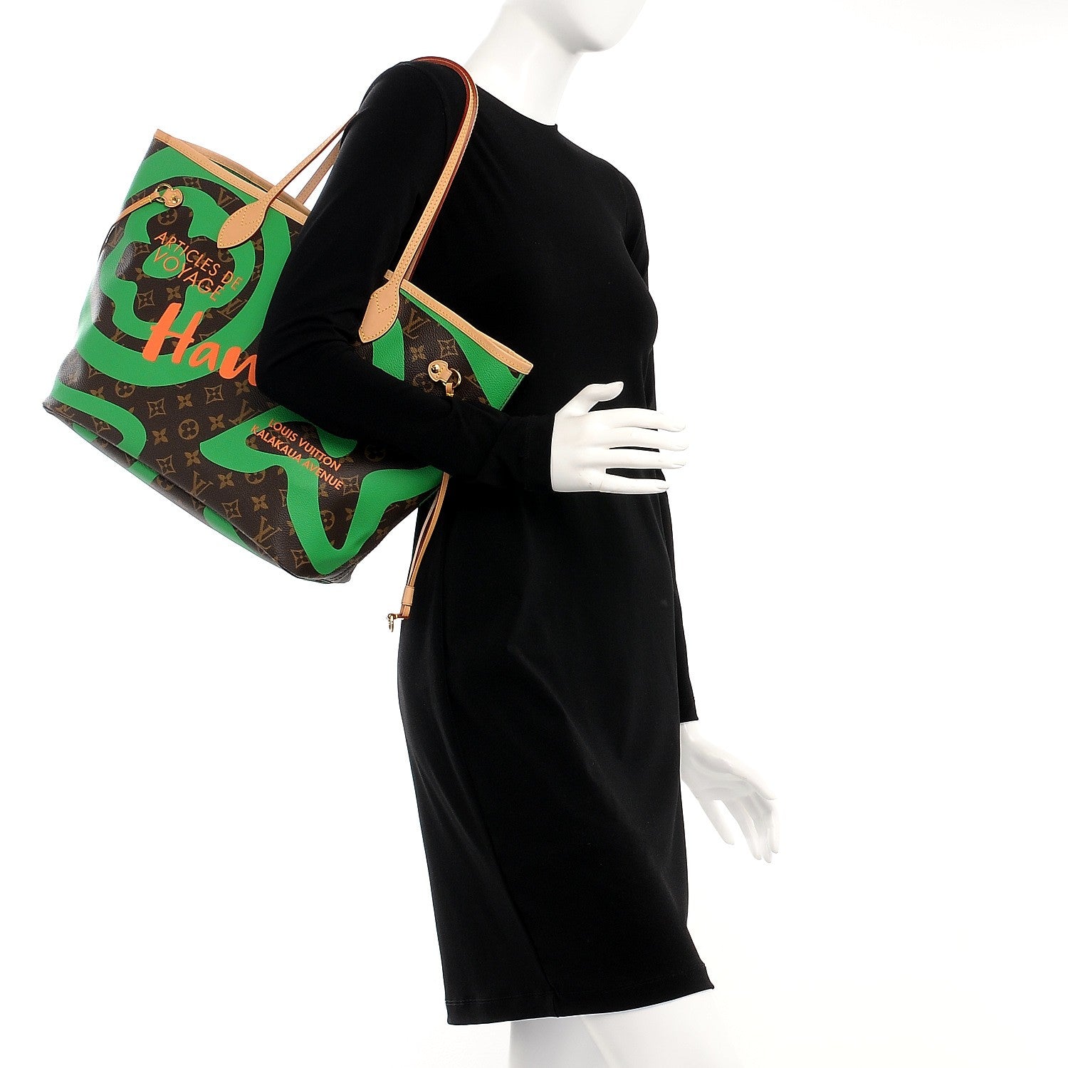 Louis Vuitton Monogram Tahitienne Hawaii Neverfull MM 2 of 9