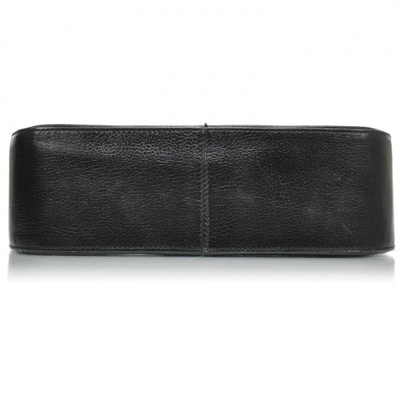 SALVATOREFERRAGAMOLeatherGanciniShoulderBagBlack
