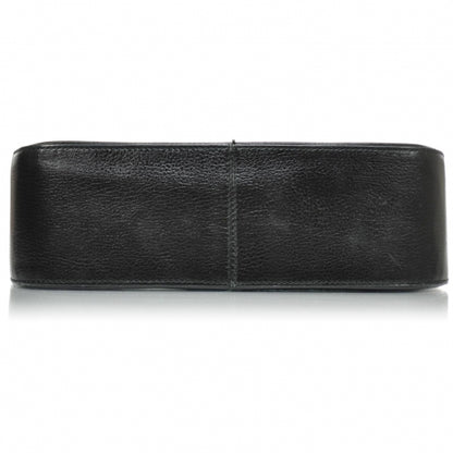 FASHIONPHILE SALVATOREFERRAGAMOLeatherGanciniShoulderBagBlack 5 of 8