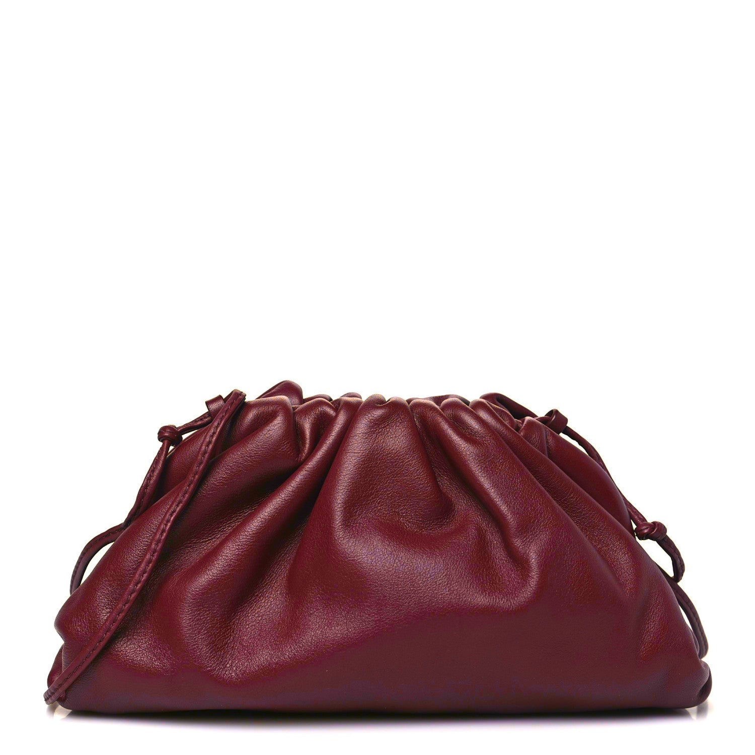 Bottega Veneta Butter Calfskin The Mini Pouch Bordeaux 1 of 10