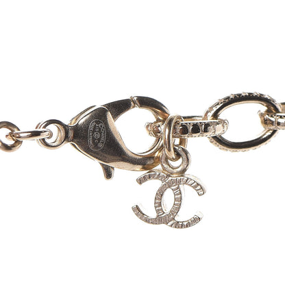 Chanel Pearl CC Short Necklace Gold 4 of 5