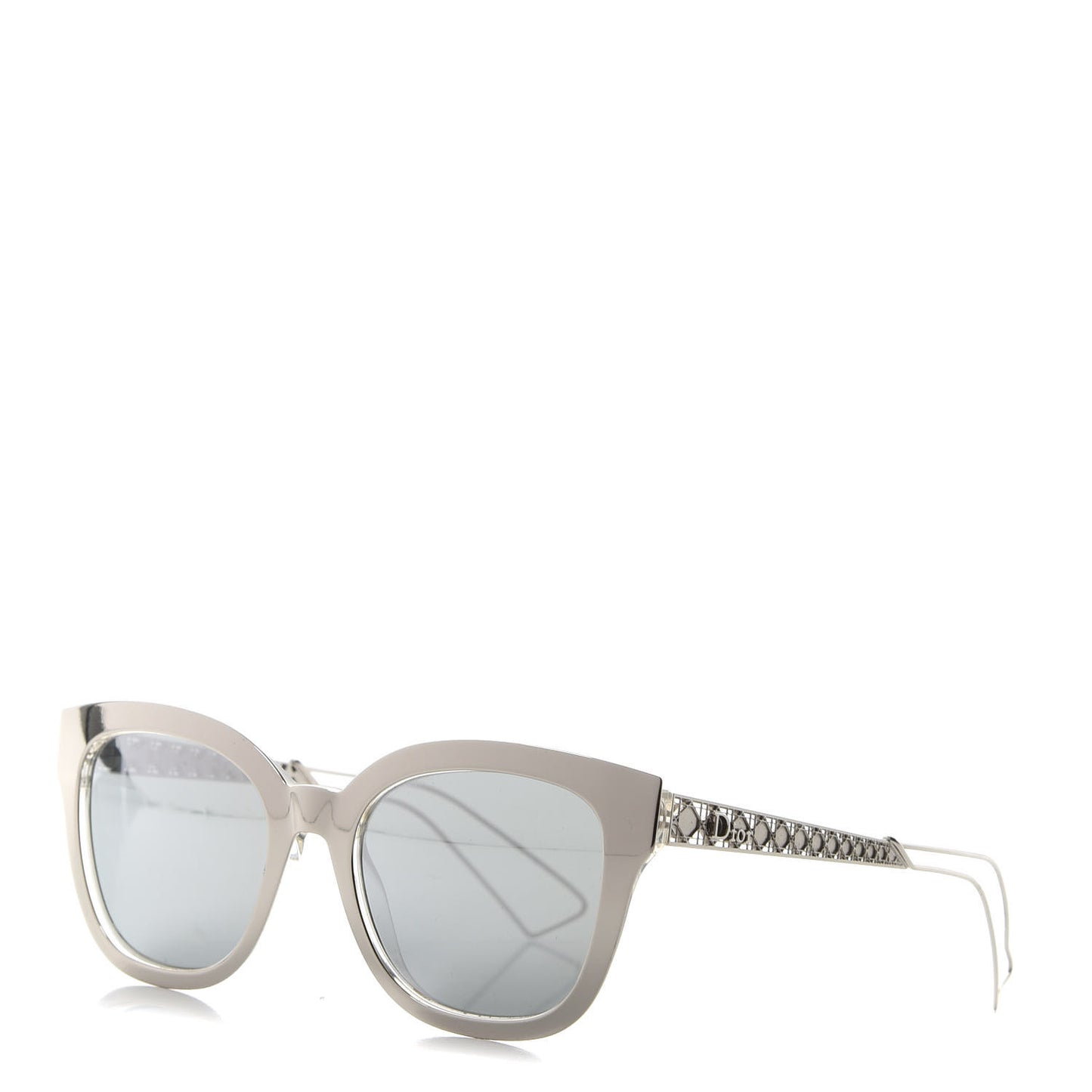 Metal Diorama 1 Sunglasses Silver