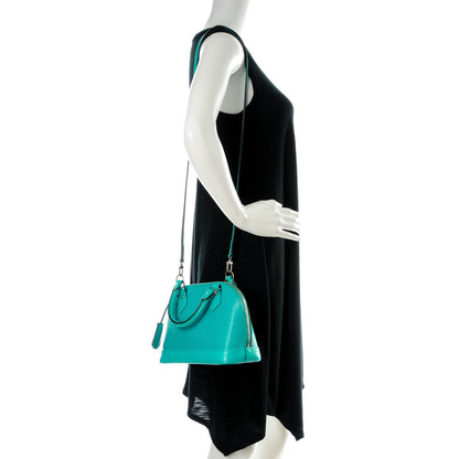 Louis Vuitton Epi Alma BB Turquoise 2 of 7