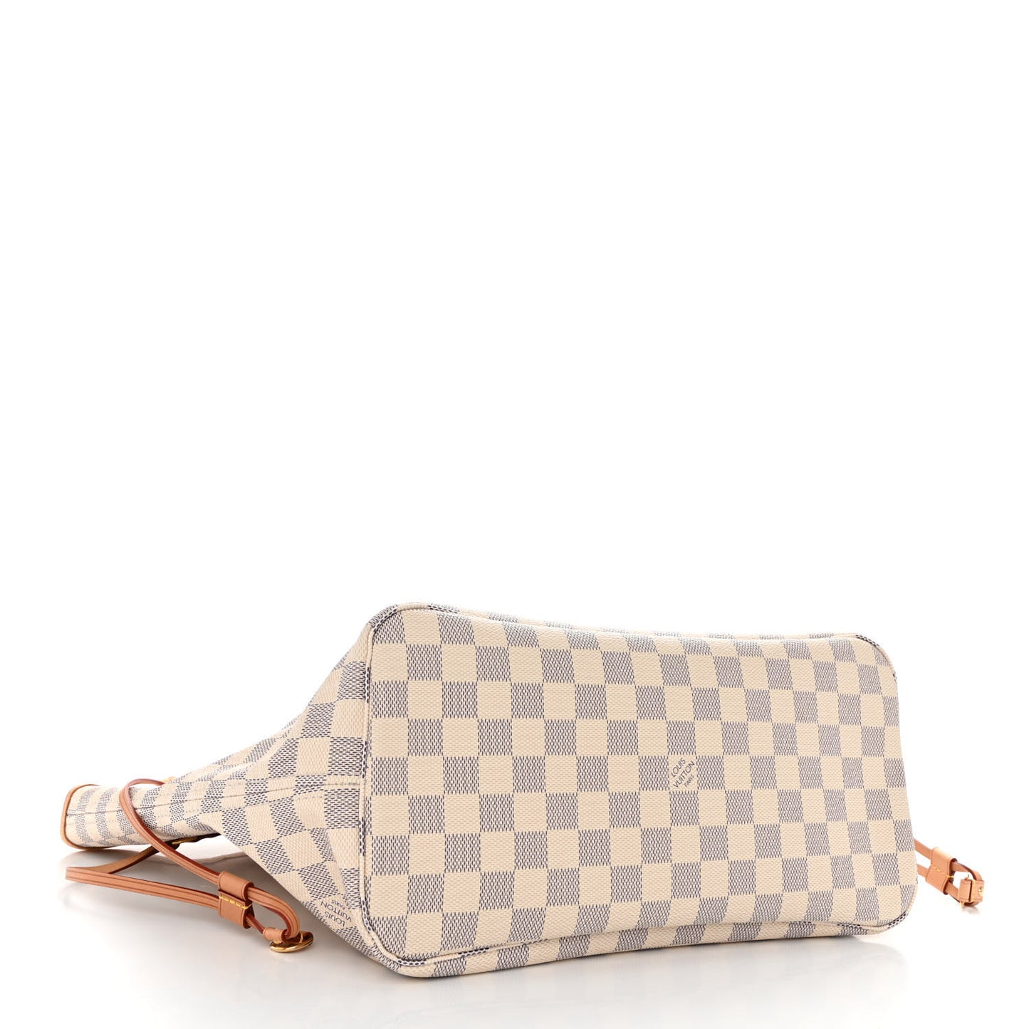 Damier Azur Neo Neverfull MM Rose Ballerine