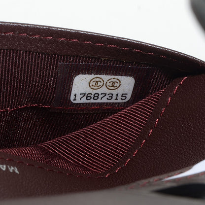 Chanel Lambskin L-Zip Pocket Wallet Black 8 of 12