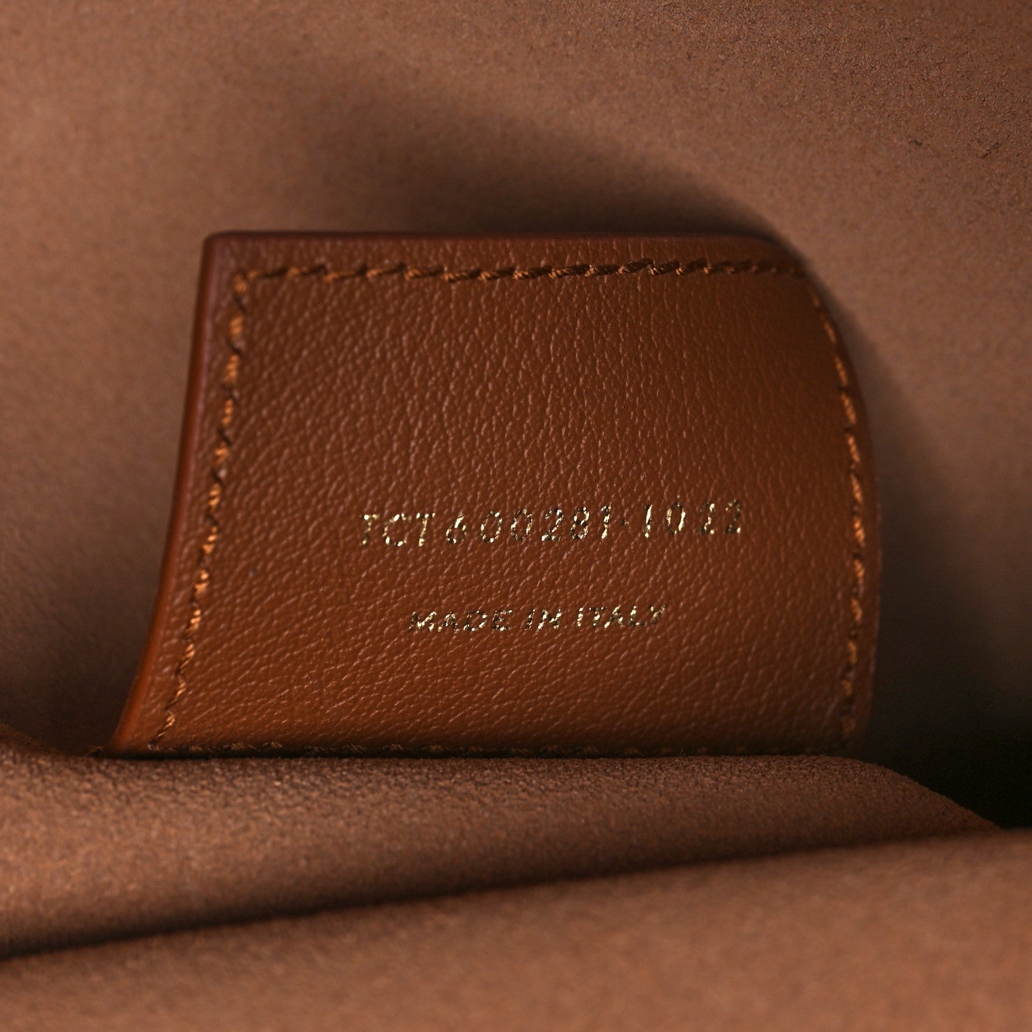 Saint Laurent Calfskin Large Shopping Tote Dark Tan 8 of 10