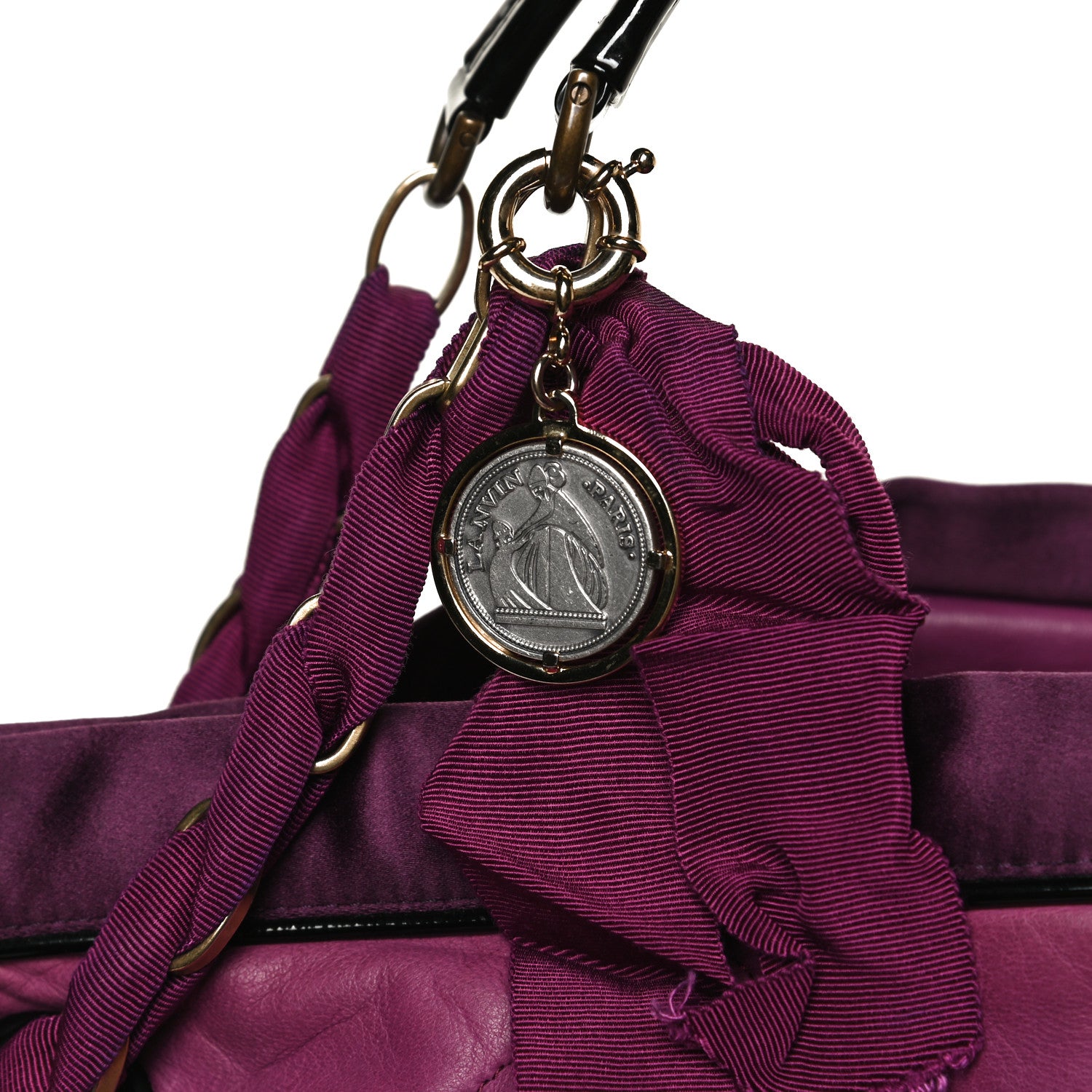 Lanvin Lambskin Quilted Amalia Cabas Tote Eveque 10 of 10