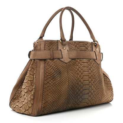 Gucci Python Large GG Running Tote Brown 2 of 13