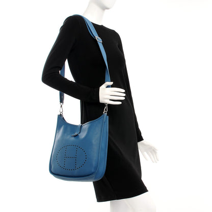 Hermes Epsom Evelyne III PM Cobalt 2 of 11