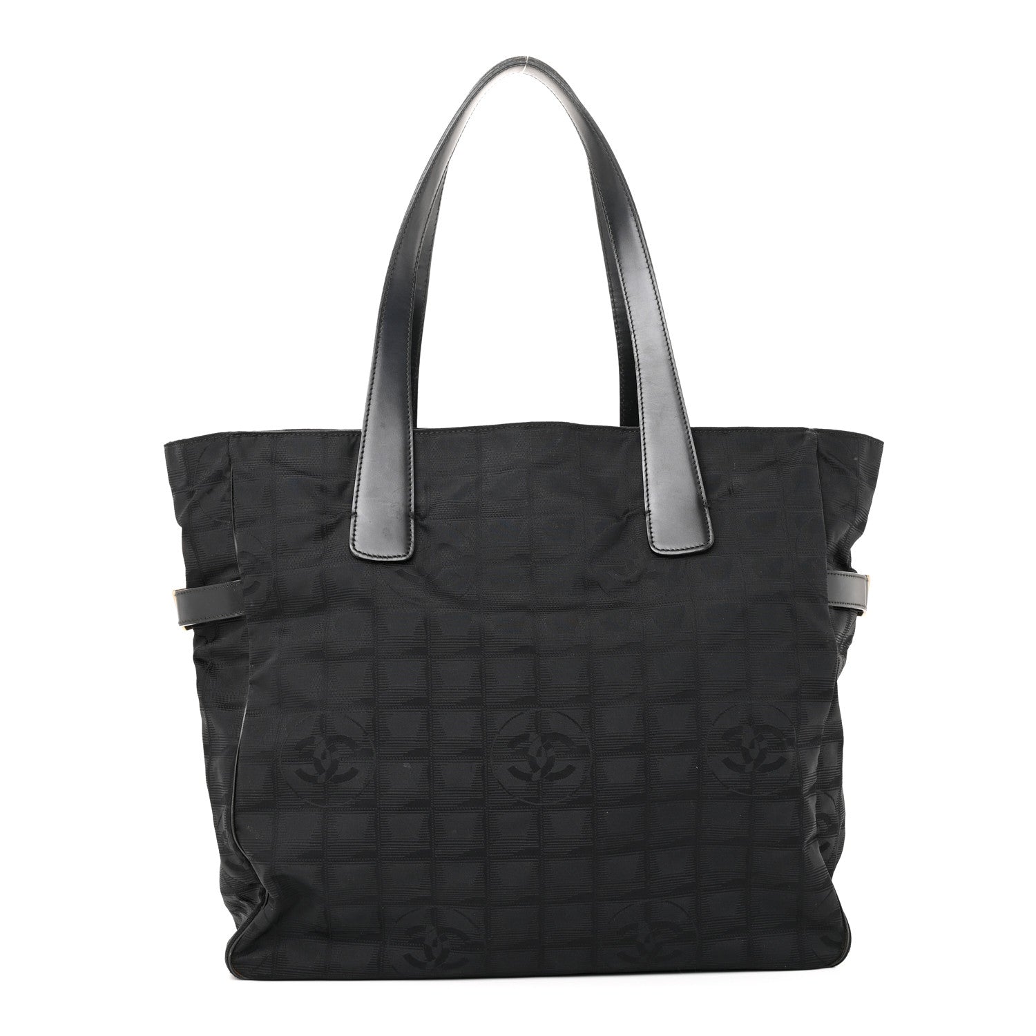 Chanel Nylon Large Travel Tote Black 1 of 14